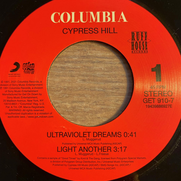 Cypress Hill  Ultraviolet Dreams / Light Another / The Phuncky